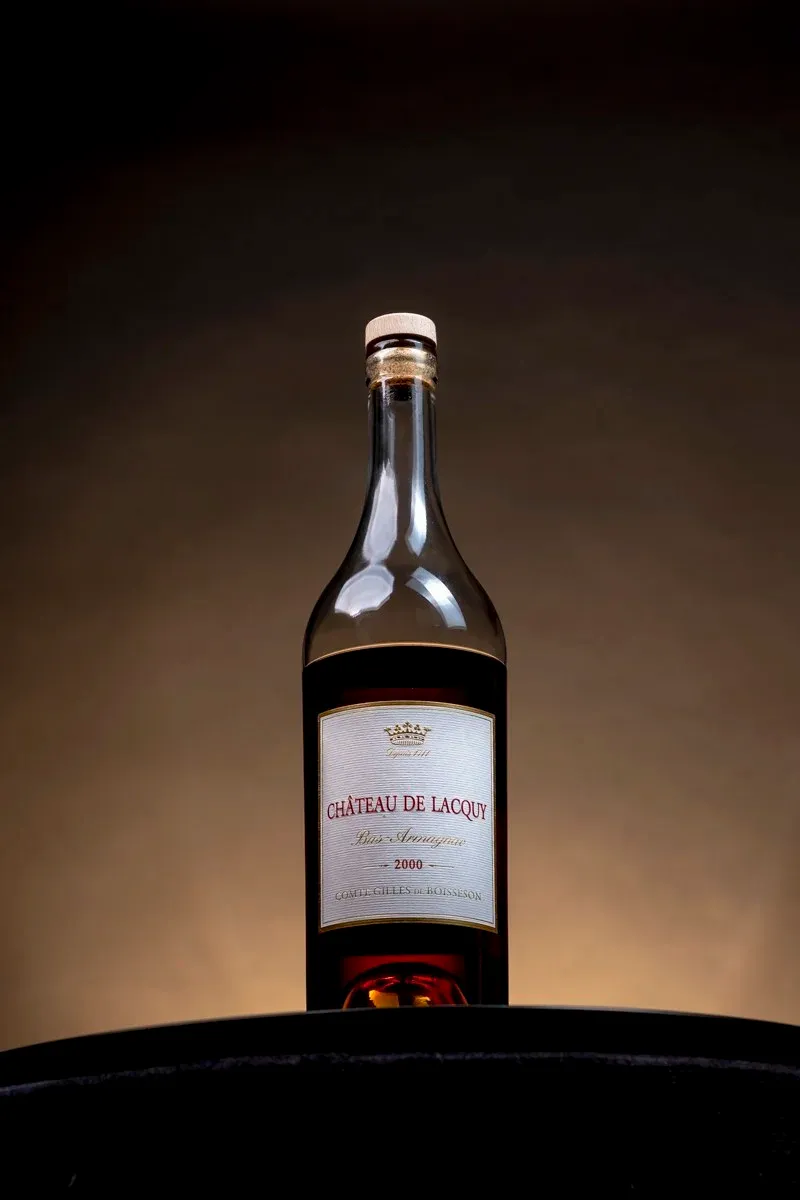 Armagnac Lacqugy Colombard 2000 bottle