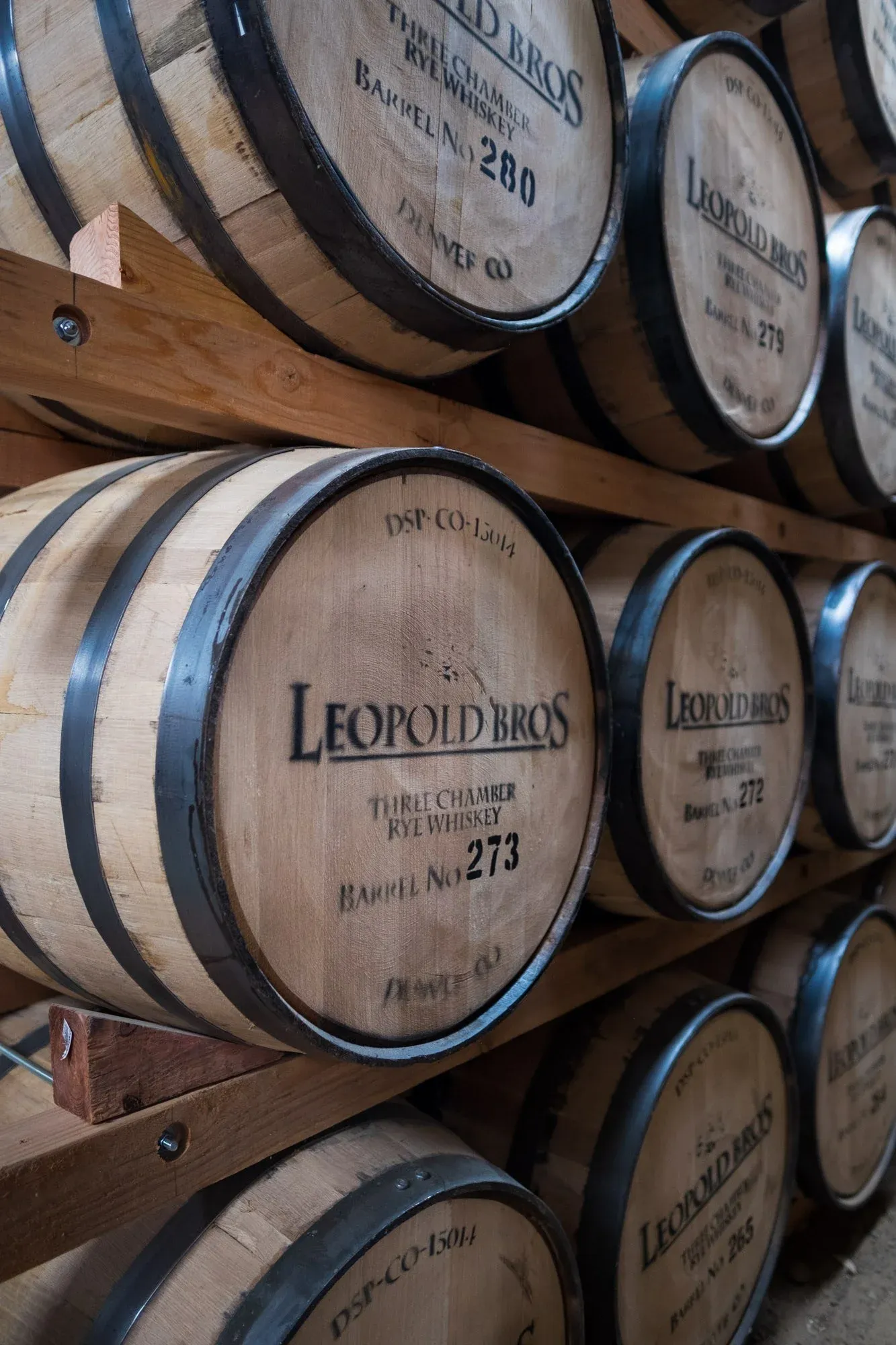 Leopold Bros bottles collection