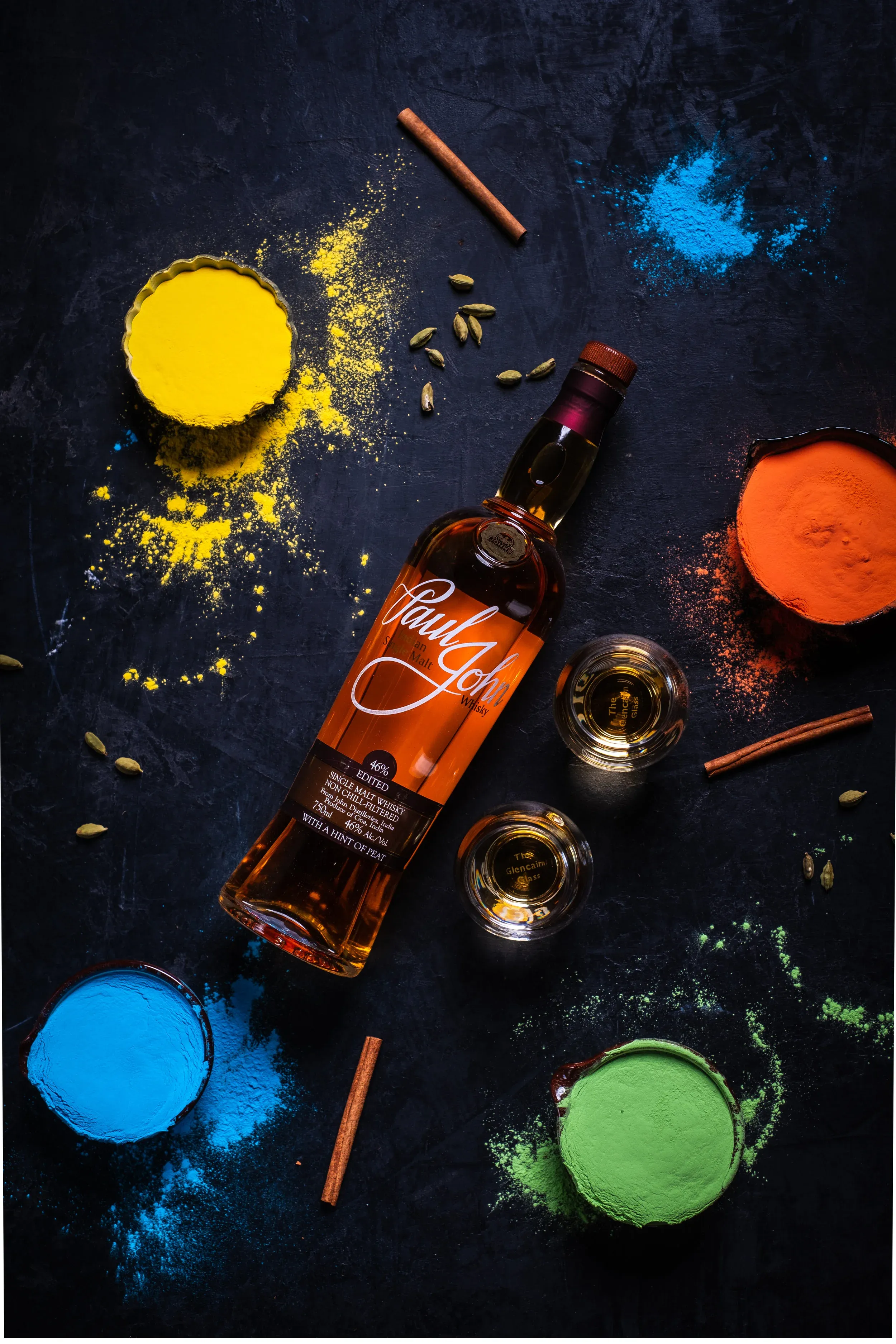 Paul John Edited whisky bottle