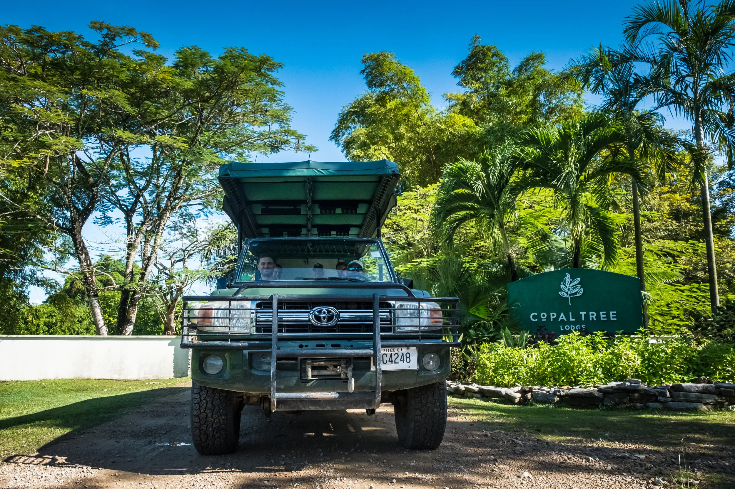 Copalli Resort Entrance