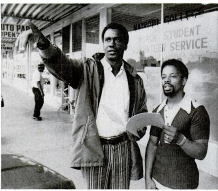 Bob Hoover in the early 1970s leading Nairobi College