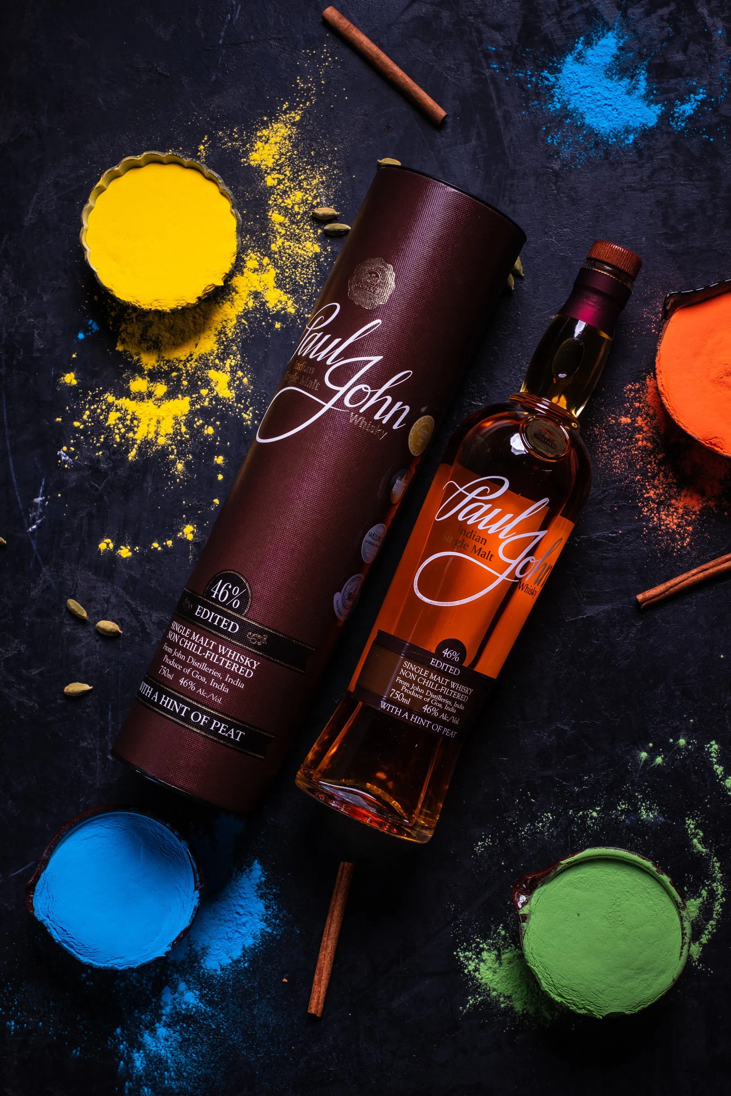 Paul John Edited whisky in a glass