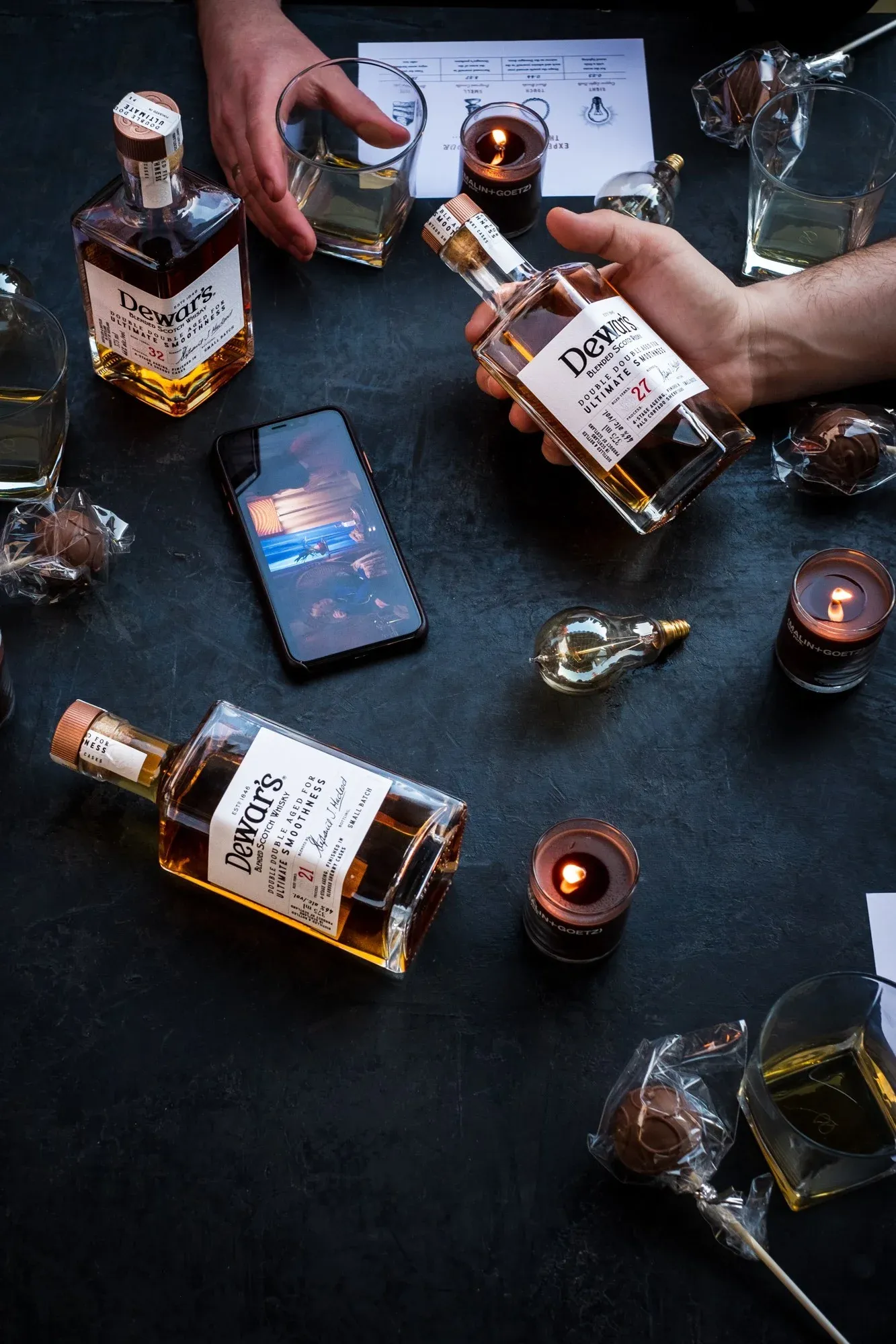 Dewar's Double Double whisky lineup