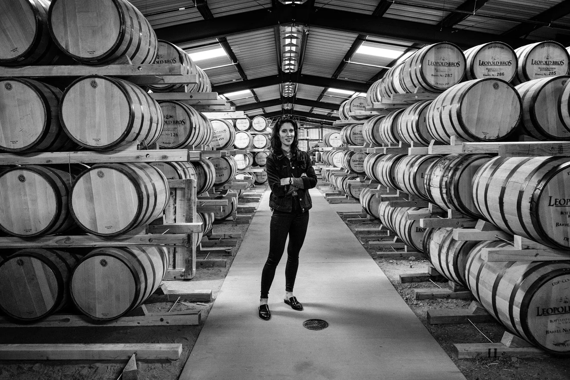 Leopold Bros distillery equipment