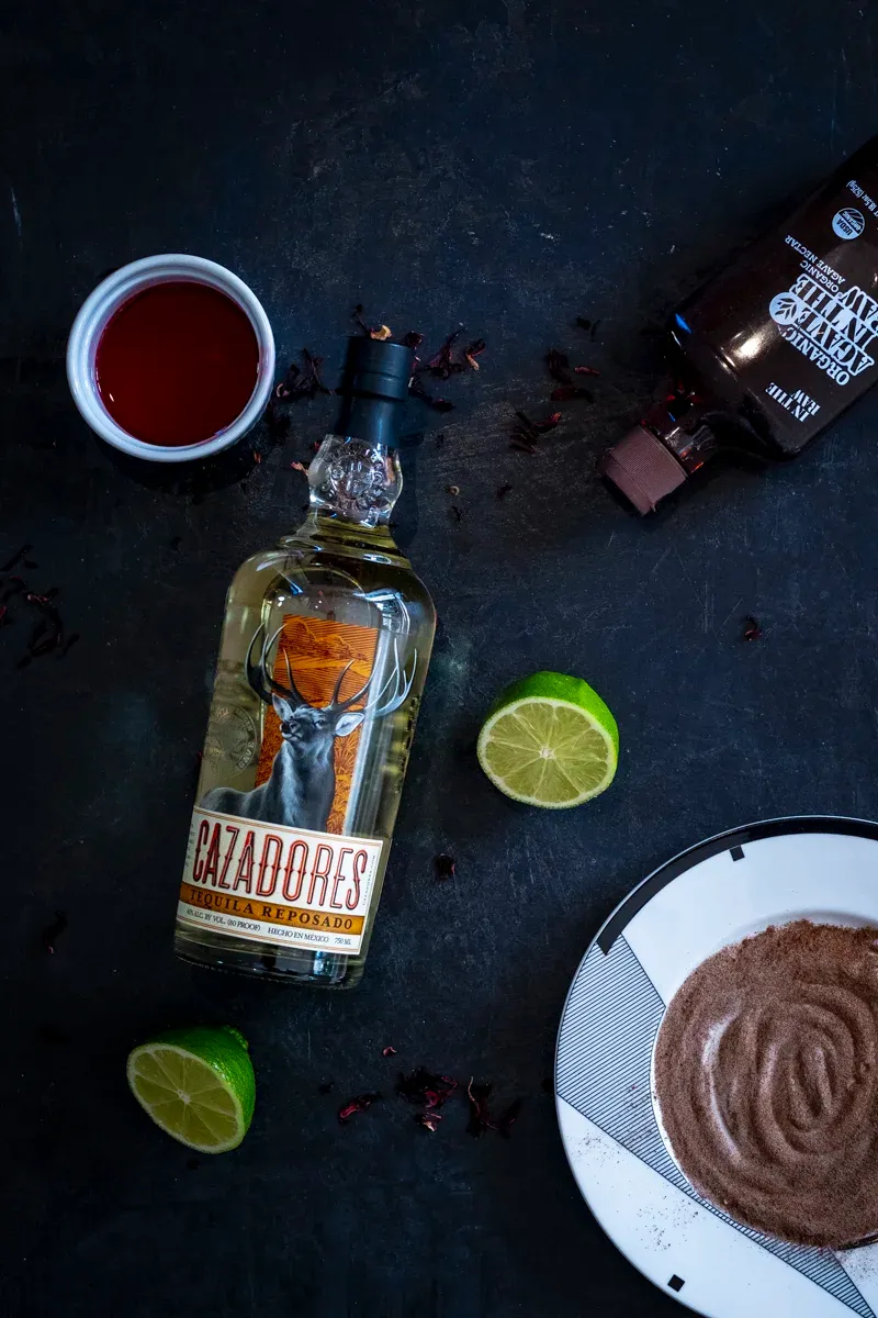 Tequila Cazadores Reposado bottle