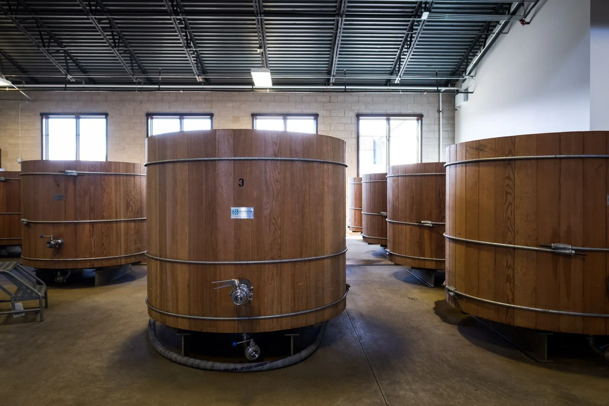 Floor malting at Leopold Bros