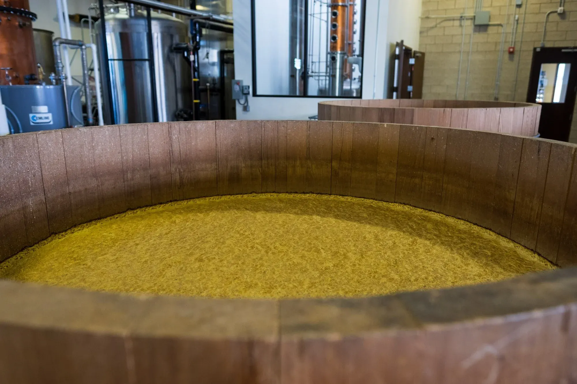 Fermentation process at Leopold Bros