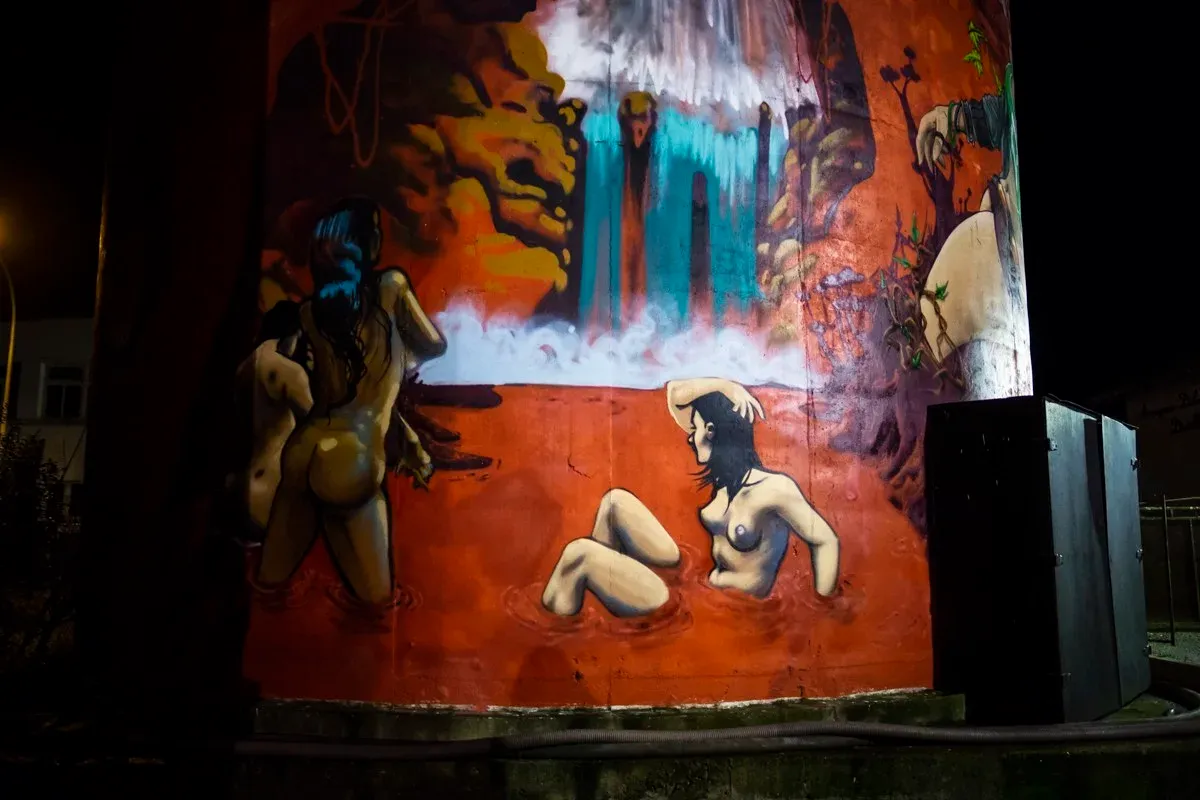 Aging room at Delord distillery