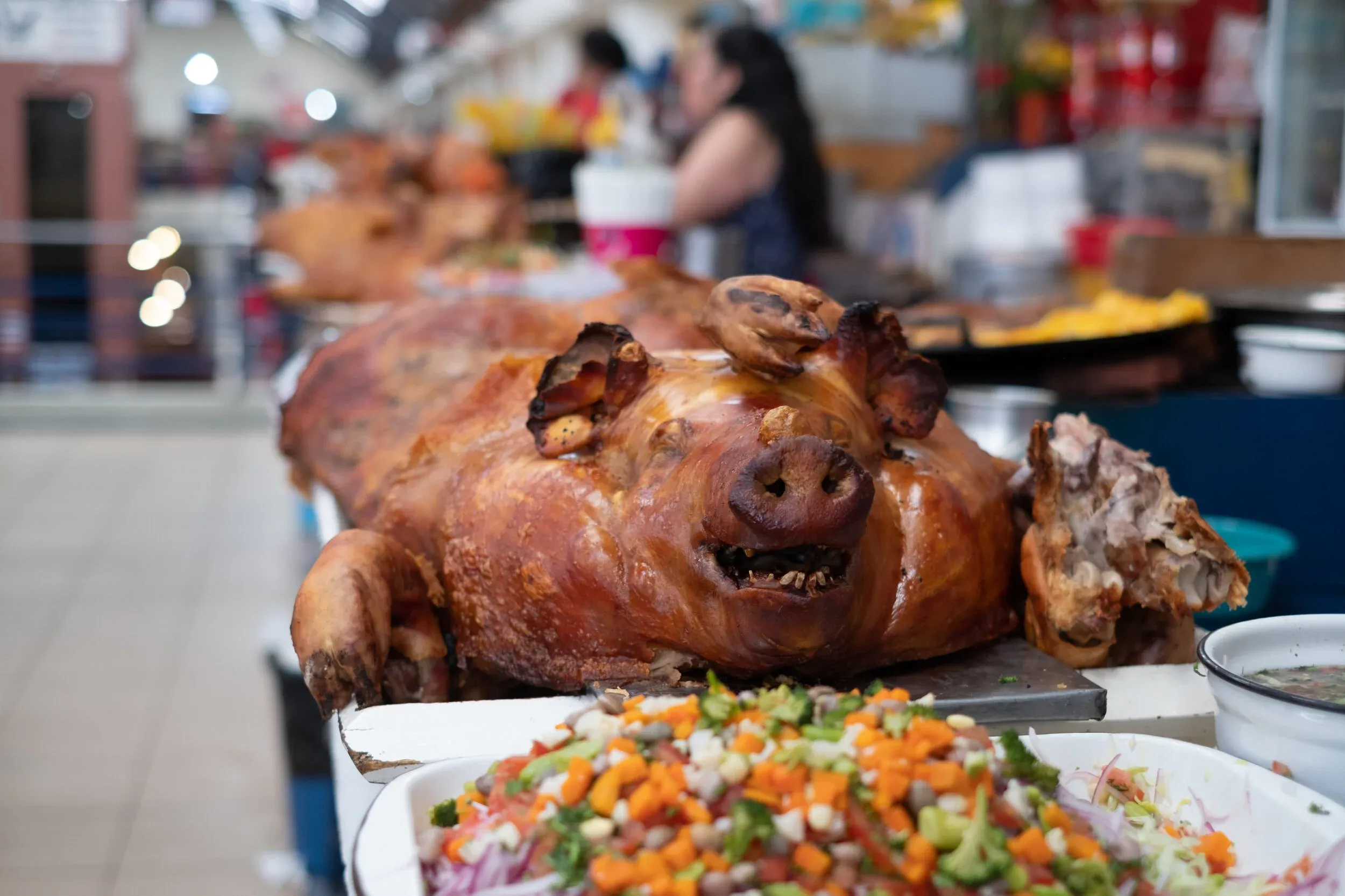 Cuenca market produce