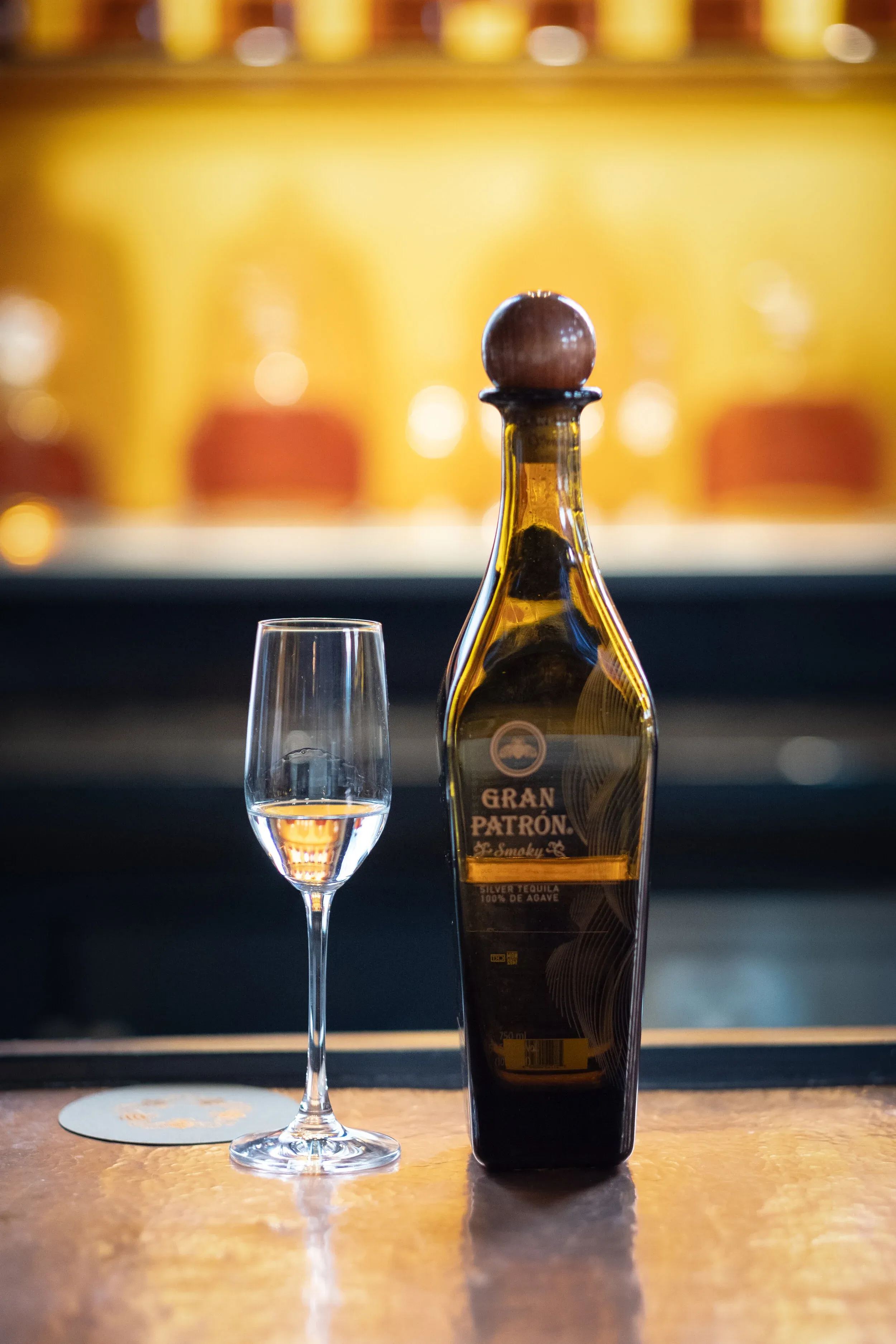 Patrón product range display