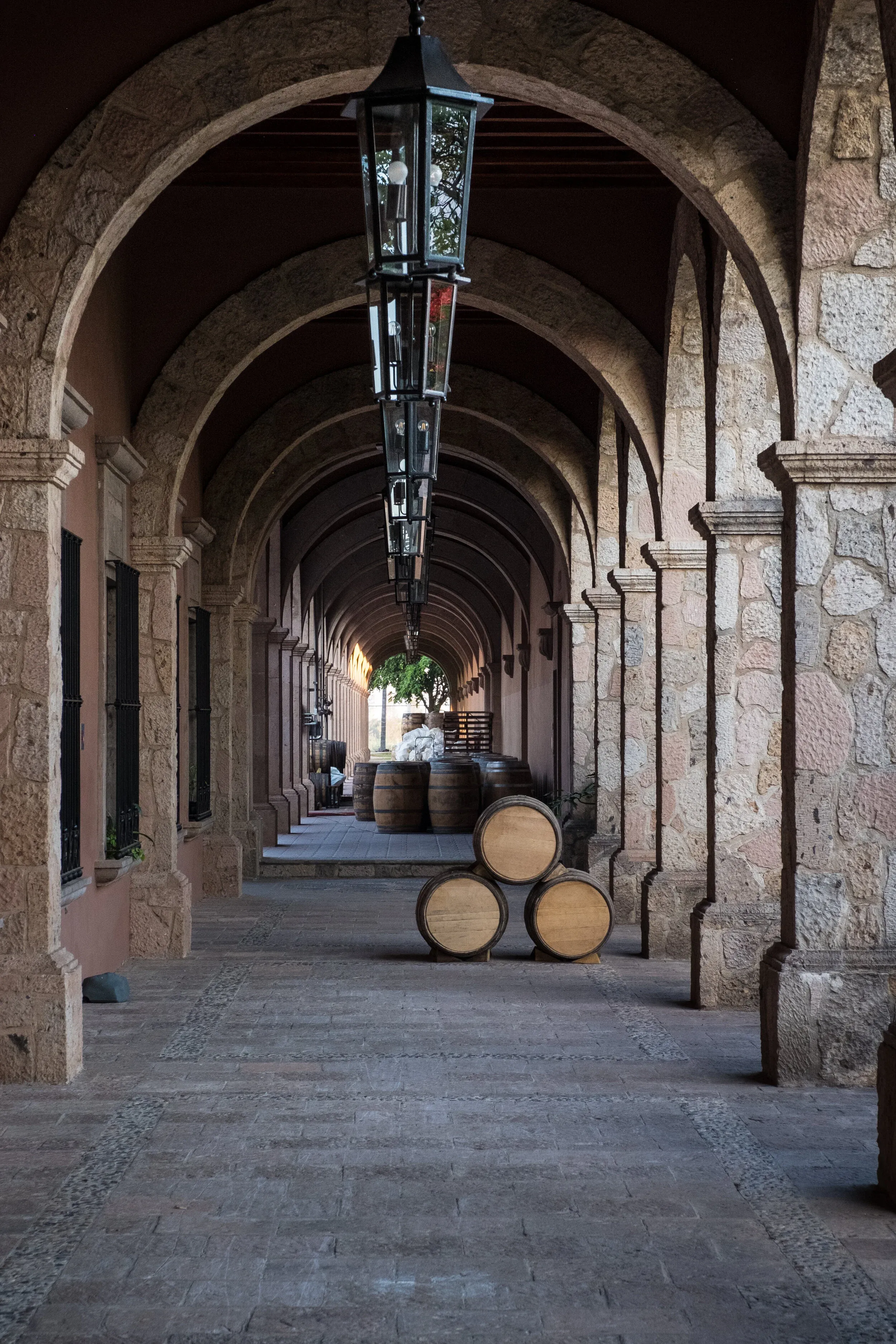 Overview of the Patrón distillery