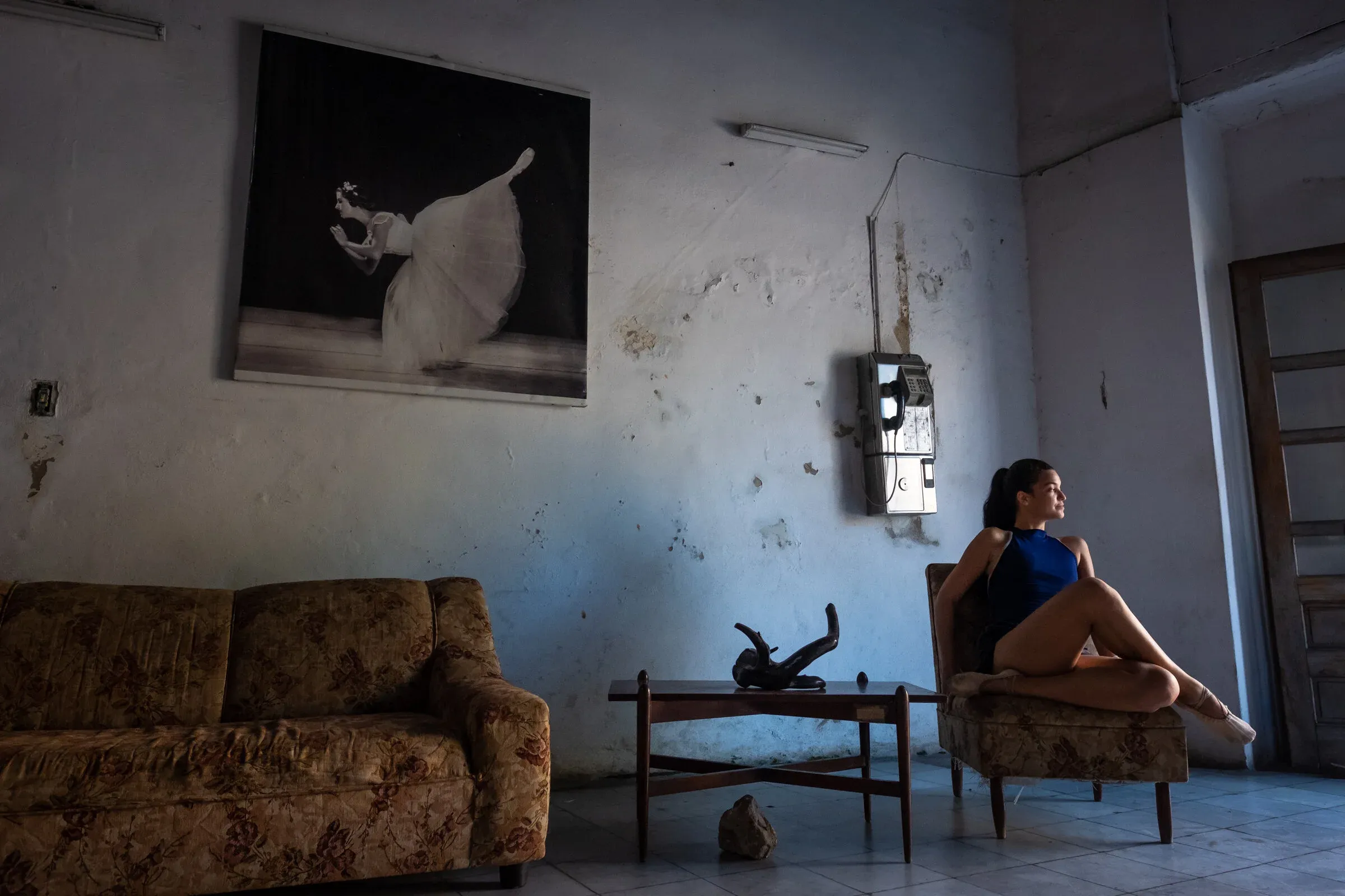 Ballerina at the ballet school in Havana