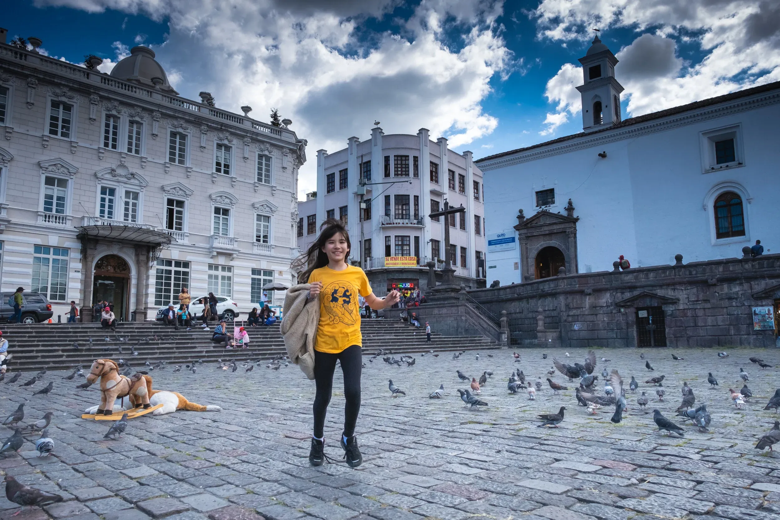 San Francisco Plaza in Quito