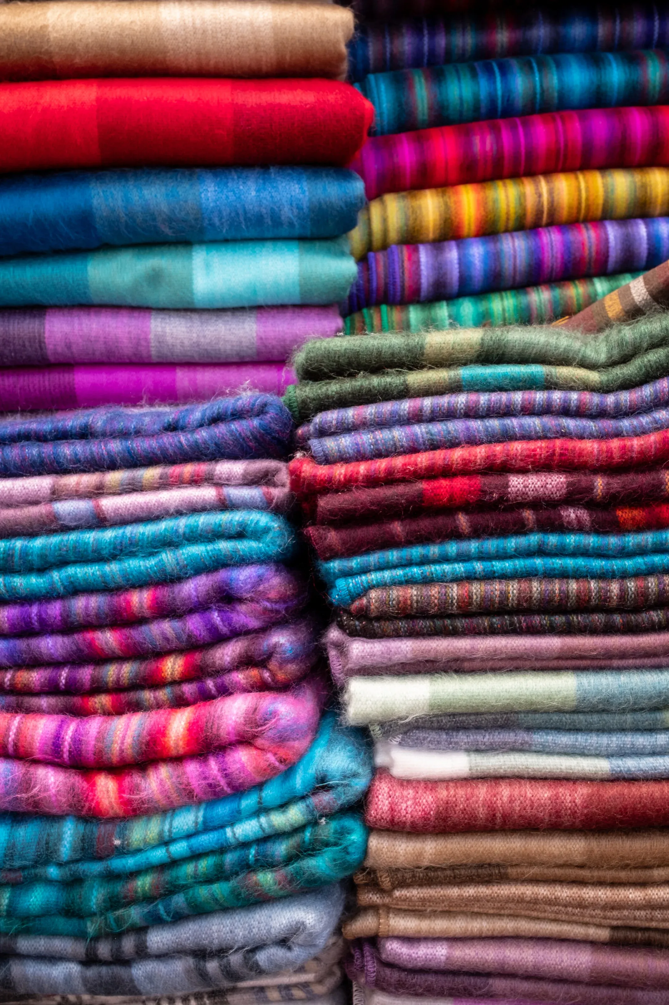 Otavalo Market textiles