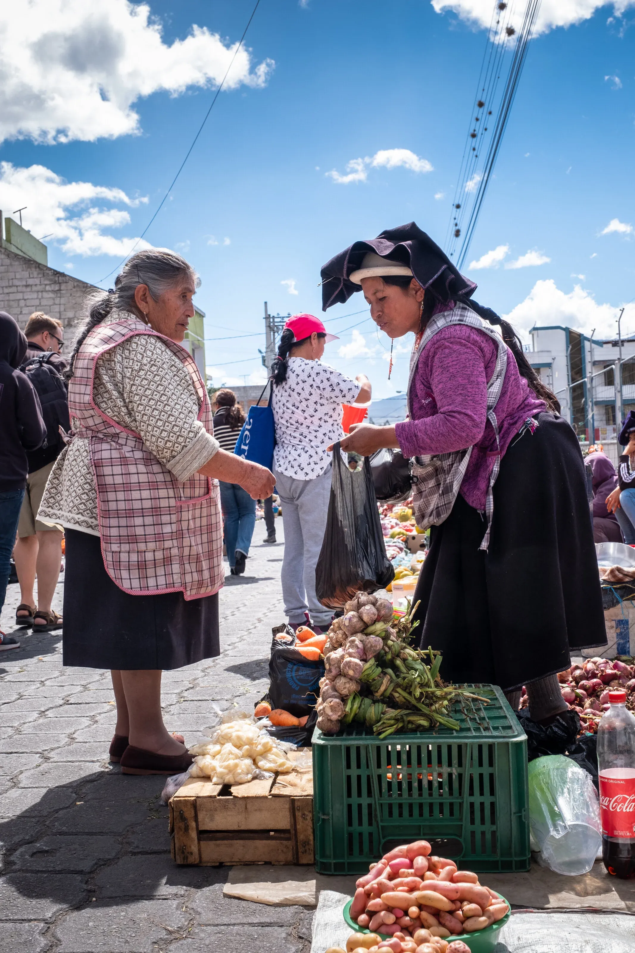 Otavalo Market crafts