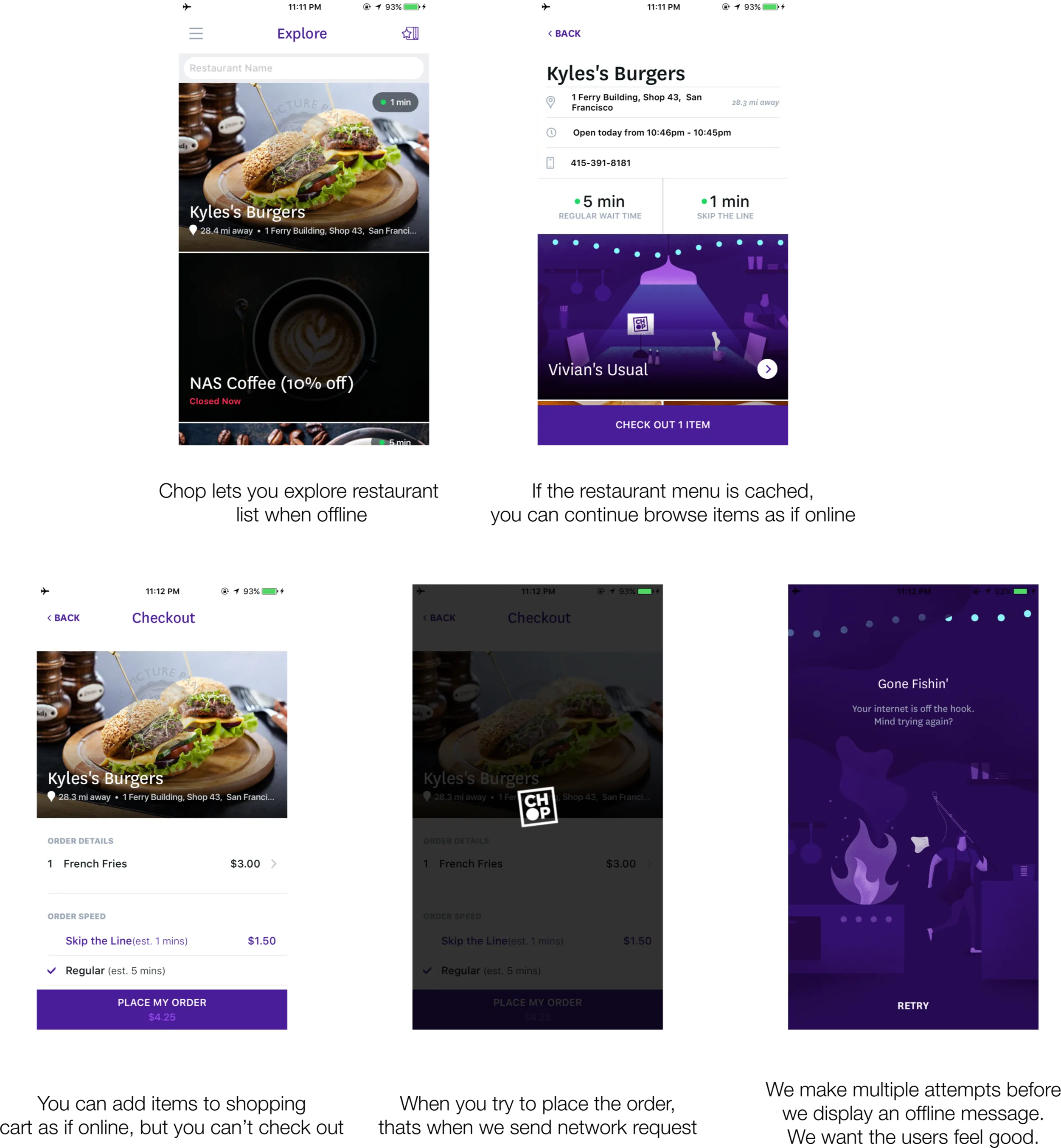 Offline Experience Design