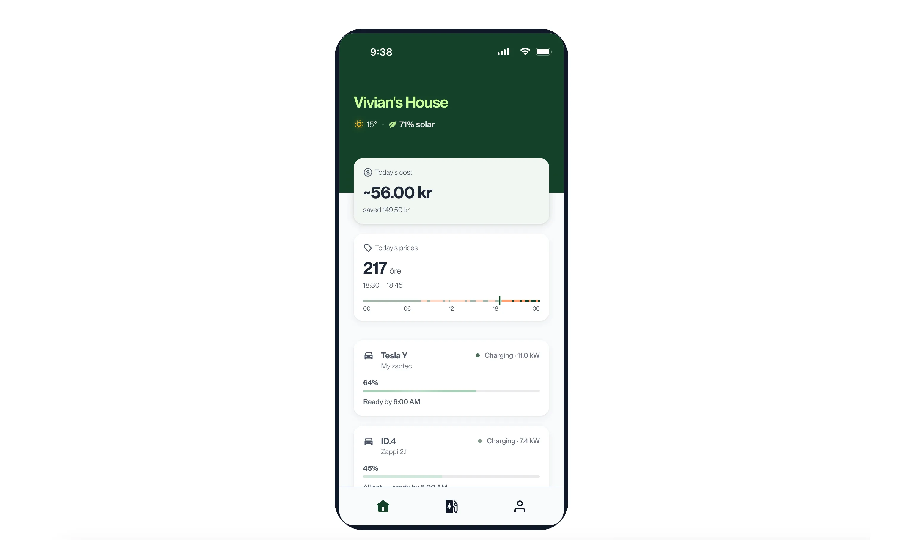 Home AI mobile app surface